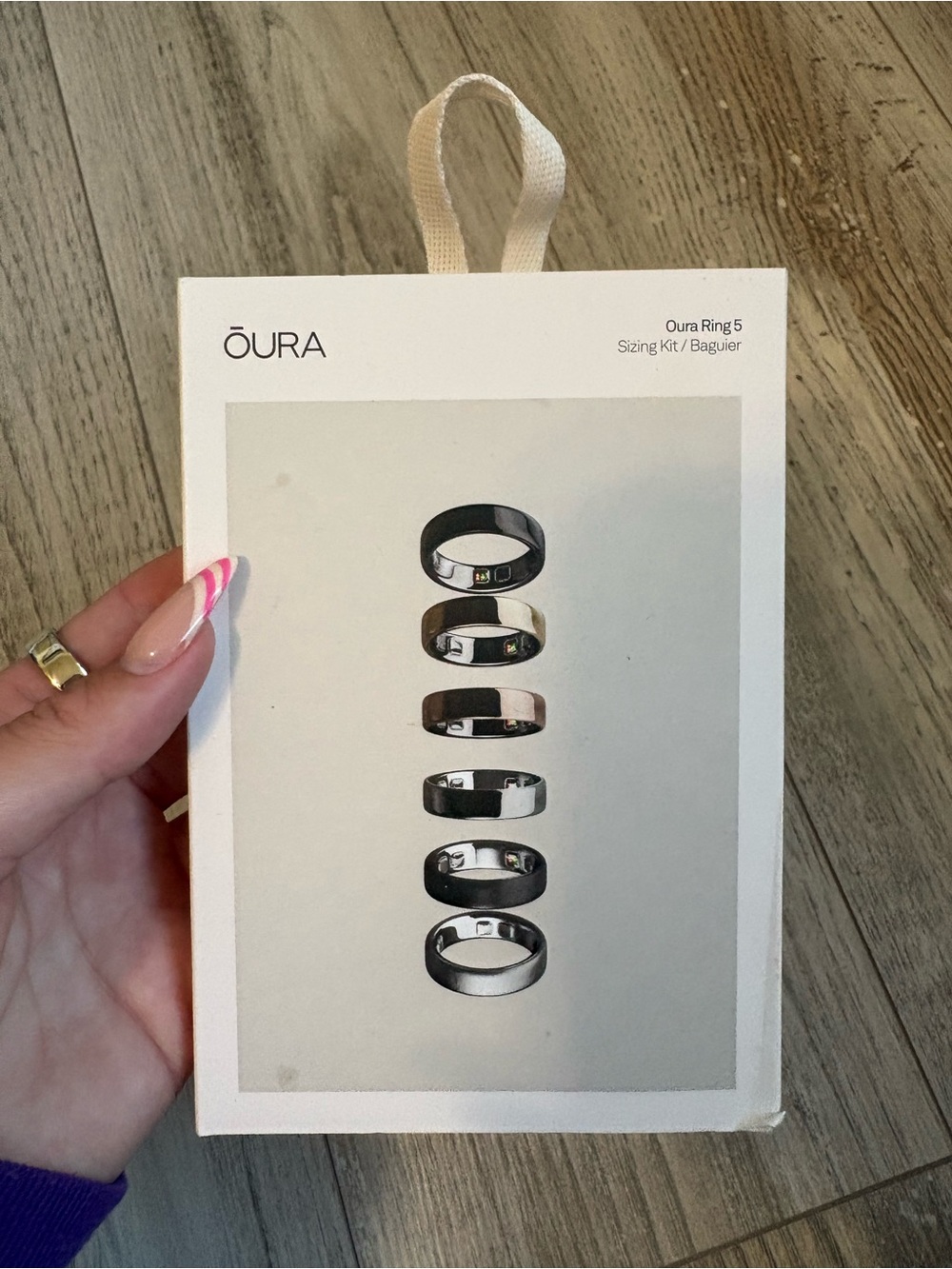 oura ring size 5 size kit